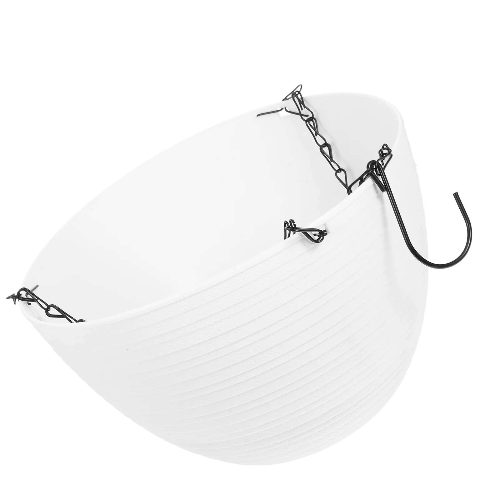 

Plastic Hanging Planter Durable Indoor Outdoor Garden Balcony Flower Container Small Hanging Baskets Decorative Baskets