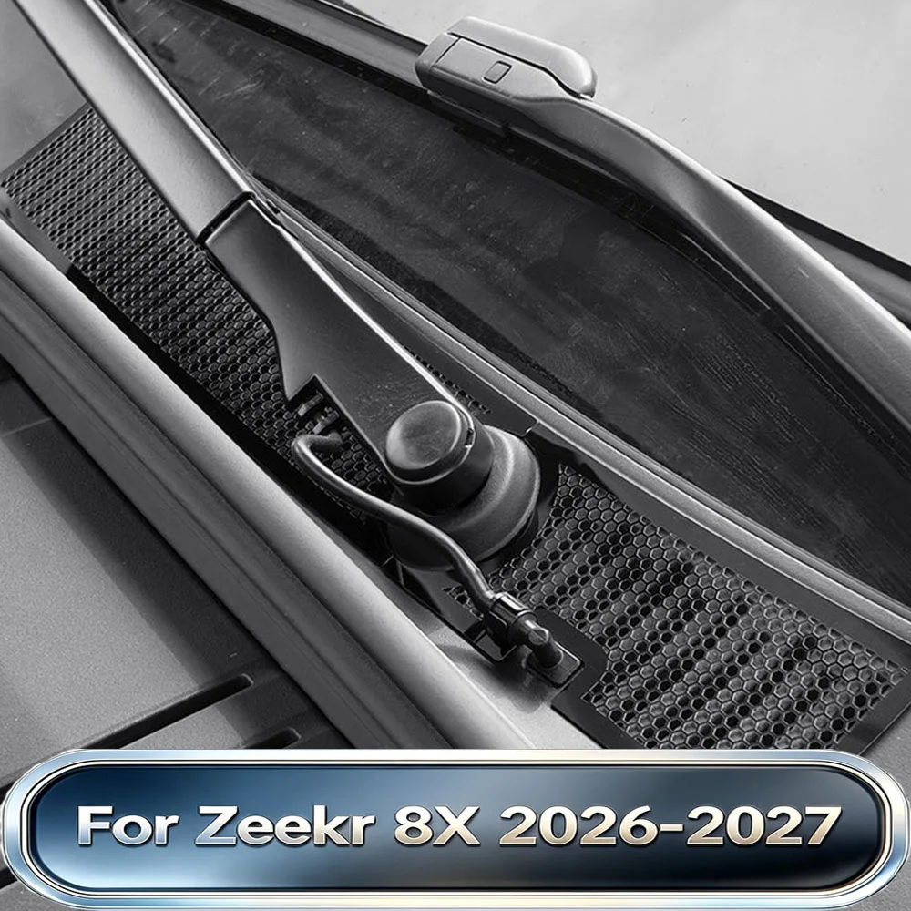Fit For Zeekr 8X 2026-2027 Car Hood Dust Net Air Intake Guard Prevent Leaves Catkins Exterior Modification Accessories