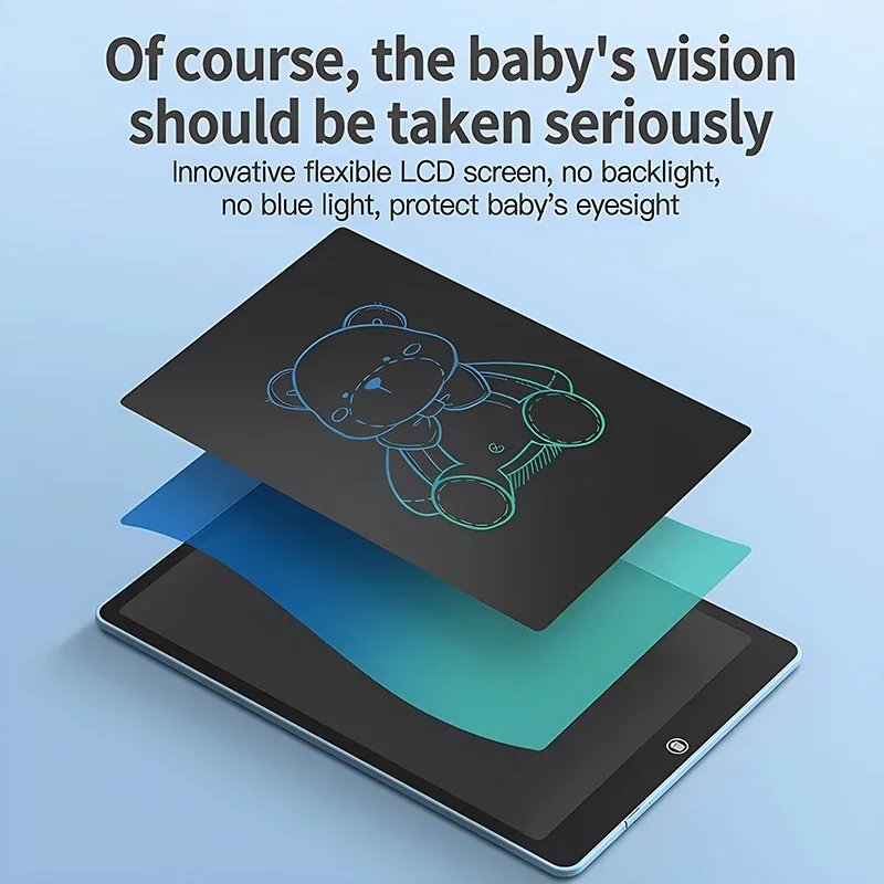 4.4/8.5/10/12/16Inch LCD Drawing Board Writing Tablet Digit Magic Blackboard Art Painting Tool Kids Toys Brain Game Child's Gift