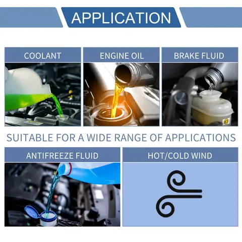 Autohaux Universal Silikonslang för Bil med Klämmor Kylvätskeslang 22/25/28/30/32/35mm ID 76mm Längd 0 Grader Silikonslang 8 best sales kylvätskeslang - №5