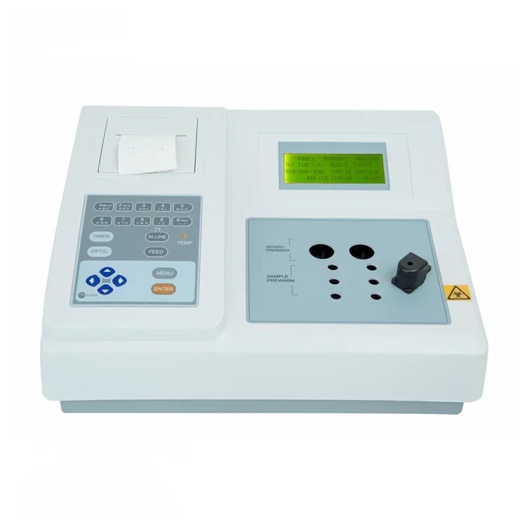 

AMAIN Coagulation Analyzer Semi-auto Blood Coagulometer Analyzer AMSX5001 Portable Medical Equipment For Clinical Use