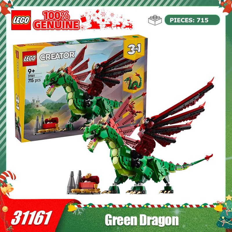 

Lego Block 31161 Medieval Flying Dragon Children's and Men's Assembly Blocks Children's Toy Gift