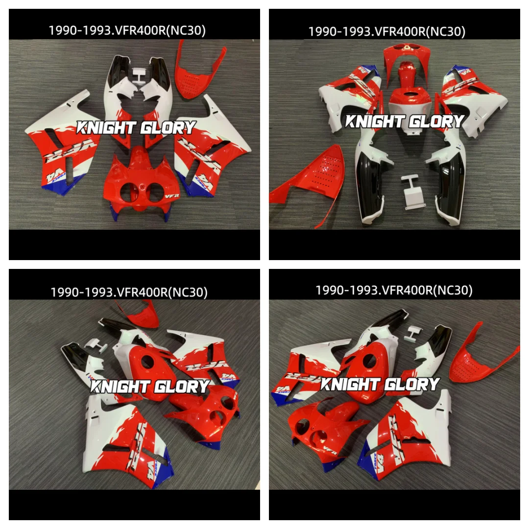 

Комплект обтекателей для мотоцикла VFR400R 1990-1993 годов, изготовленный методом литья под давлением, с комплектом спойлеров
