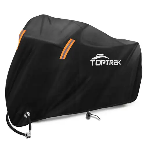 Toptrek-funda para bicicleta 210D, Protector de bicicleta de alta calidad, multiusos, lluvia, nieve, polvo, impermeable, para todo tipo de clima