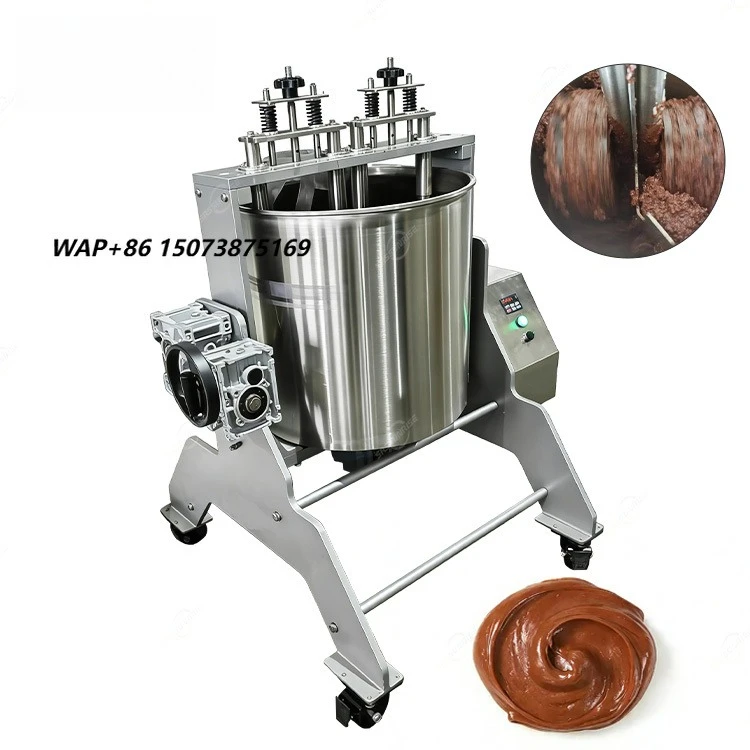 100 60 10 25 Liter 60 KG 5KG 10KG 20KG 25KG Capacity Small Mini Stainless Steel Chocolate Stone Melanger Machine