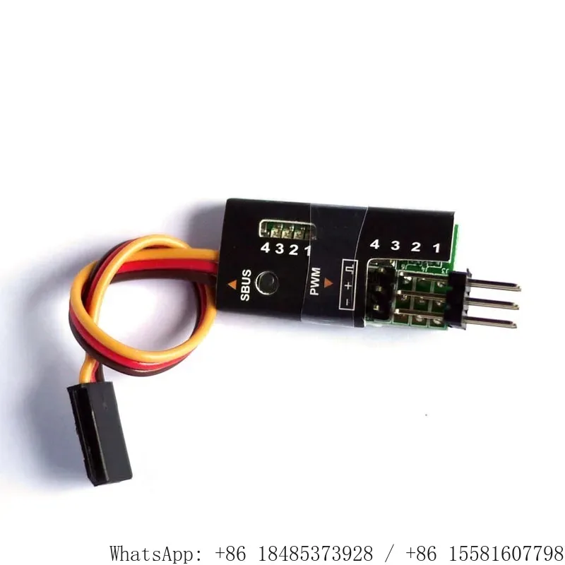 4 Channel S.BUS To PWM Signal Decoder Module Compatible with SBUS Receiver for RC Drone Fixed Wing Airplane Model Accessories
