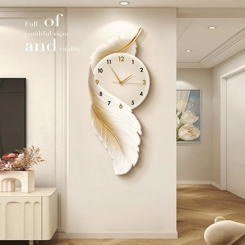 

Luxury Salon Clock Wall Interior Fashion Design Aesthetic Modern Room Decor Cute Wall Watch Accent Relogio De Parede Home Decor