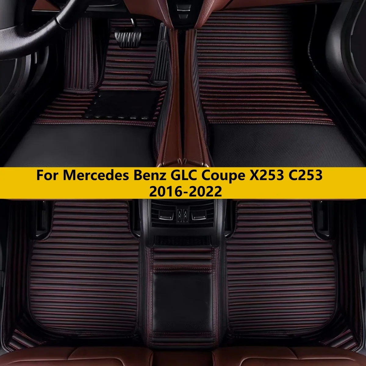 

Car Floor Mats Fit For Mercedes Benz GLC Coupe X253 C253 2016 2017 2018 2019 2020 2021 2022 Car Mat Interior Accessories