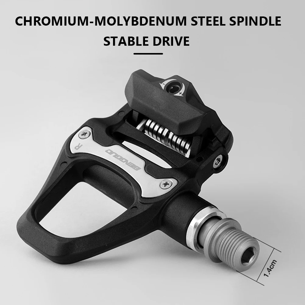 

1 Pair Sealed Bearing Self Locking Pedals Anti Slip Aluminum Alloy Pedals Waterproof Wide Platform Pedals Bicycle Accessories