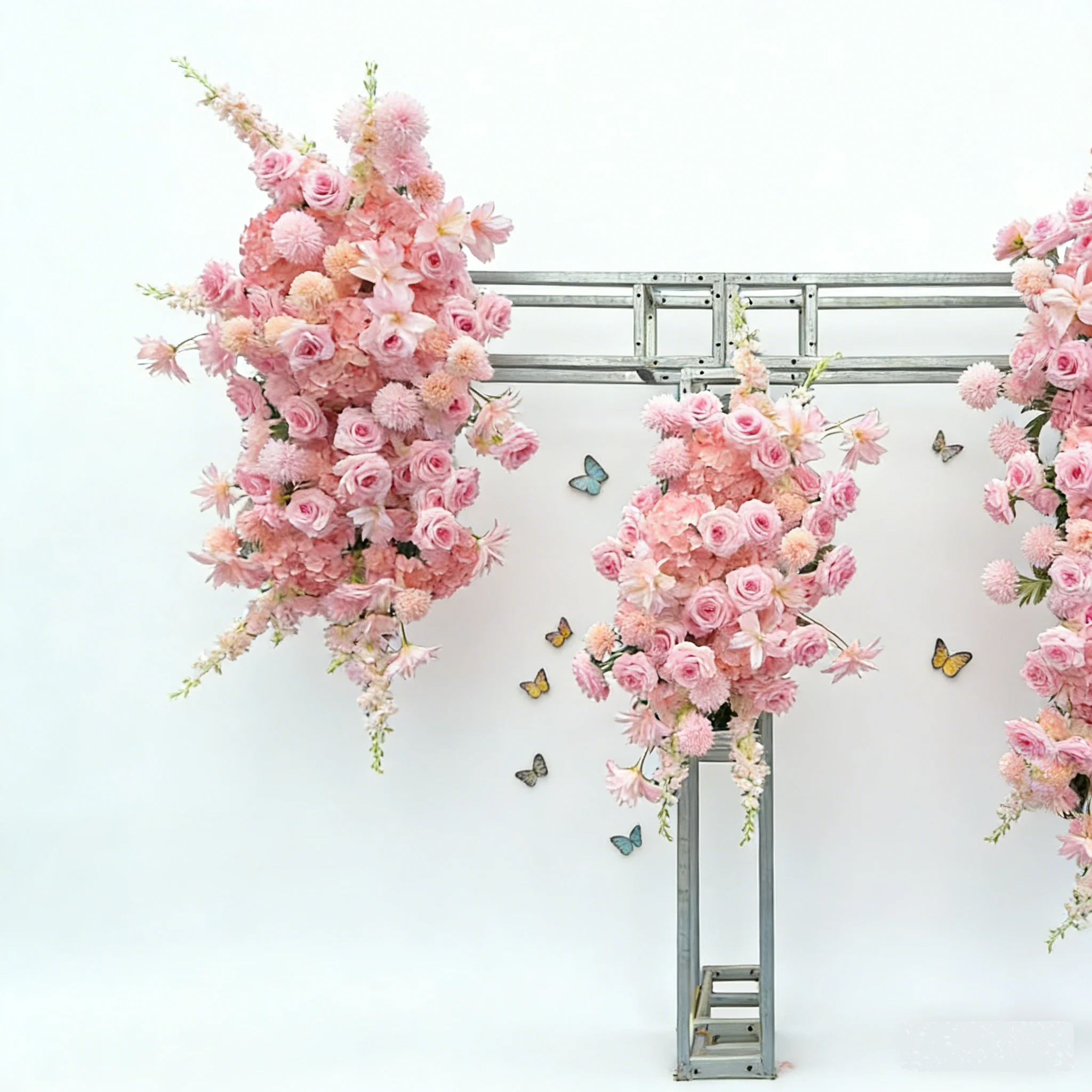 Luxury Pink Color Flower Runne - огляд і ціна Baby Breath Dried