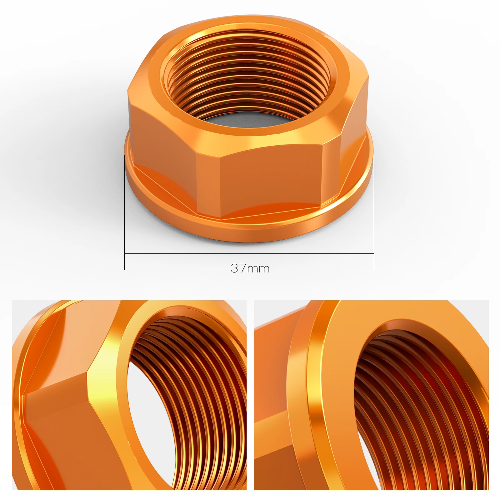 For KTM SX125 SXF 250 SXF 450 690 Enduro R SMC R 1090 1190 1290 Adventure R S T M25 Rear Wheel Axle Nut For Husqvarna 701 Enduro - Image 3