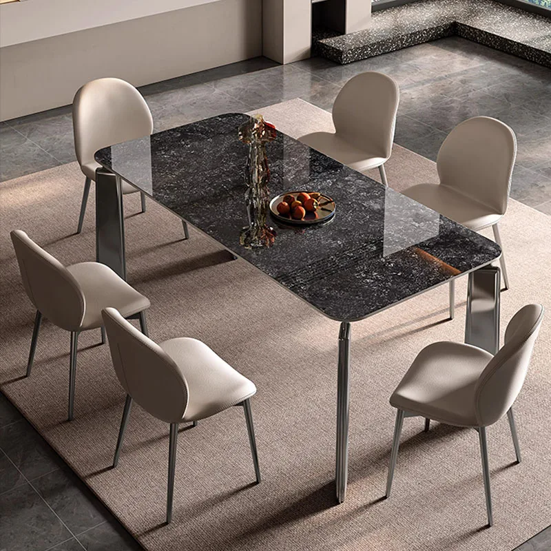 

Salon Restaurant Dining Table Kitchen Coffee Mobile Living Room Wall Wood Dining Table Luxury Mesa Comedor Salon Furniture