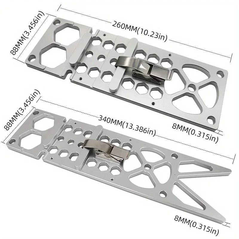 

Угловой упор для деревообработки, 90-градусный угловой направляющий зажим для электрической циркулярной пилы, гусеничная пила, угловая режущая доска, инструмент