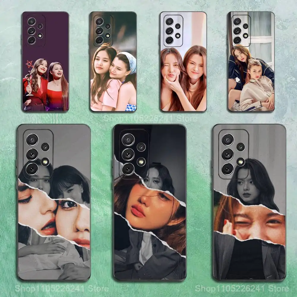 

Pink T-Theory FREEN B-Becky Case For Samsung S23,S25,S20,S10,S9,S21,S24,S22,Ultra,FE,Plus,Lite,Soft Silicone Black