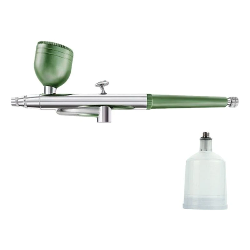 

JU64 Single Action Fluid Cups Quick Remove Air Brush Design Feed Set for Model Cake Art Art Crafts