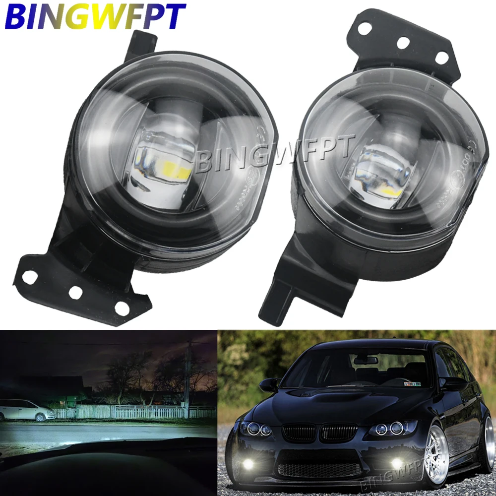 

2PCS/LOT Car Front Bumper Fog Light High Brightness For BMW E60 E90 E63 E46 323i 325i 335i 328i 525i 530i 545i 550i