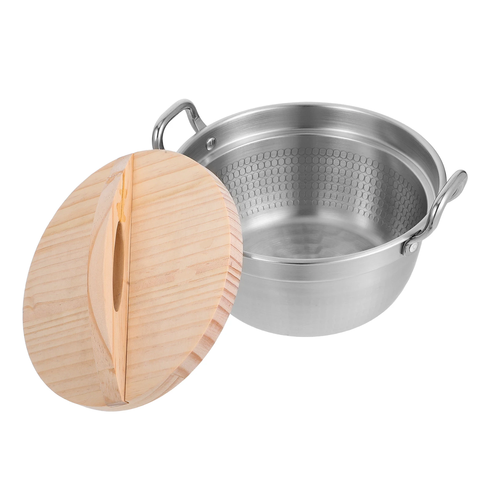 

Double Handle Soup Pot 304 Stainless Steel Pasta Noodle Cooking Pots with Lids 1500ml Kitchen Utensils Gas Induction Stove Small