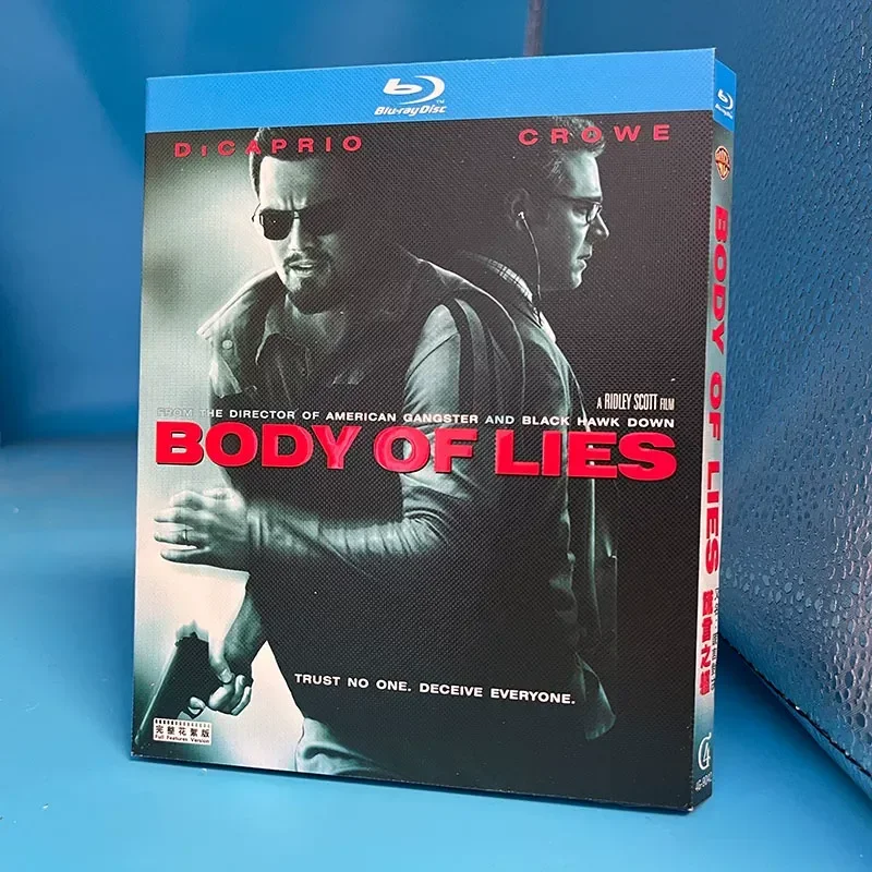 High Definition Thriller Drama Body of Lies Also Known as Lies Showdown Single Disc Box Chinese Subtitles BD Blu-ray Disc