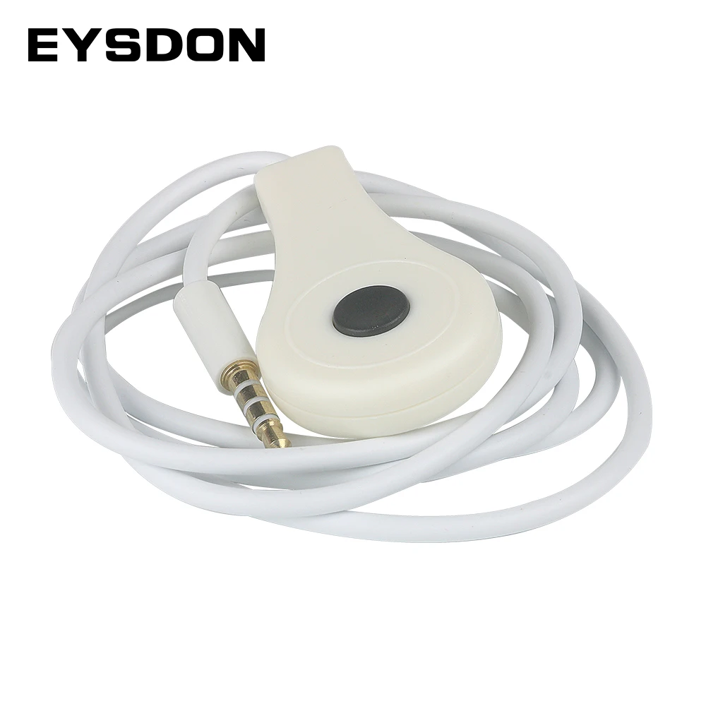 

EYSDON Smartphone Camera Shutter Cable Photo Control Wire - Help Your Remove Vibration on Telescope&Microscope Photography