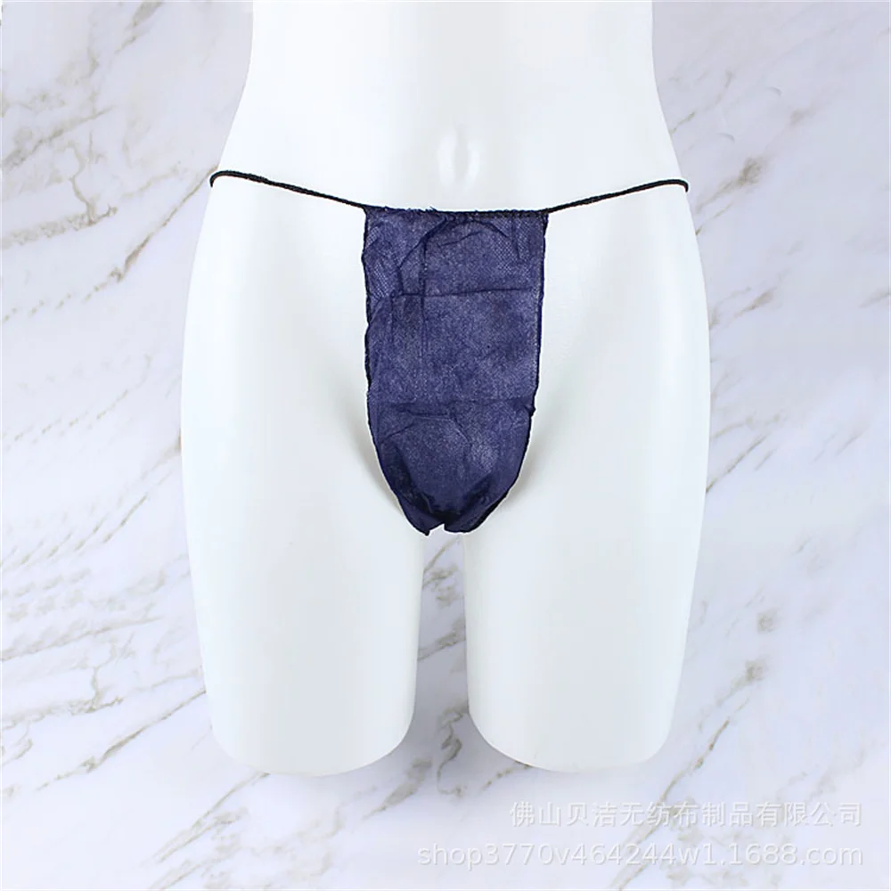 50 PCS Women G-string Underwear Breathable Disposable Panties Ladies One Time Use Underpants Stretch Briefs for Spa Travel