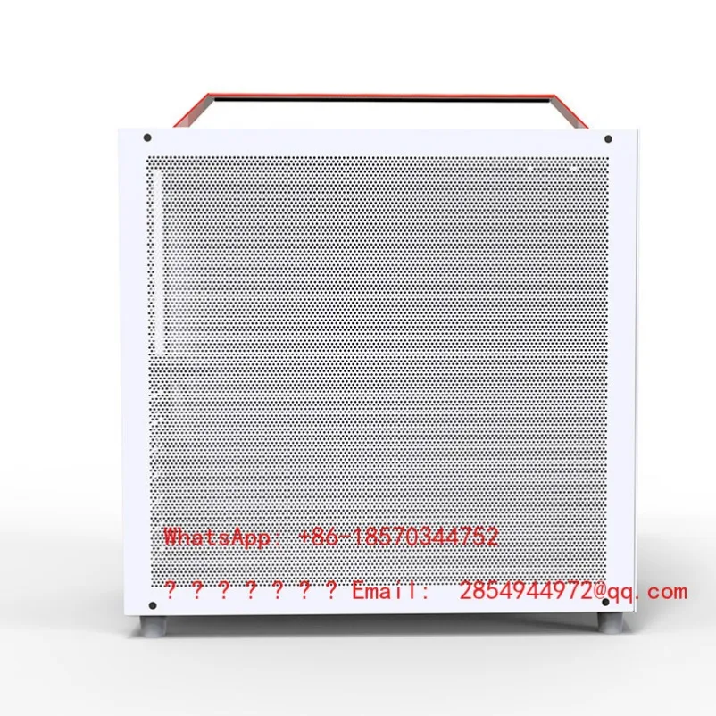 A9Air Mini ATX Chassis Large Board Desktop Portable Black DIY Side Panel Compact Small Chassis