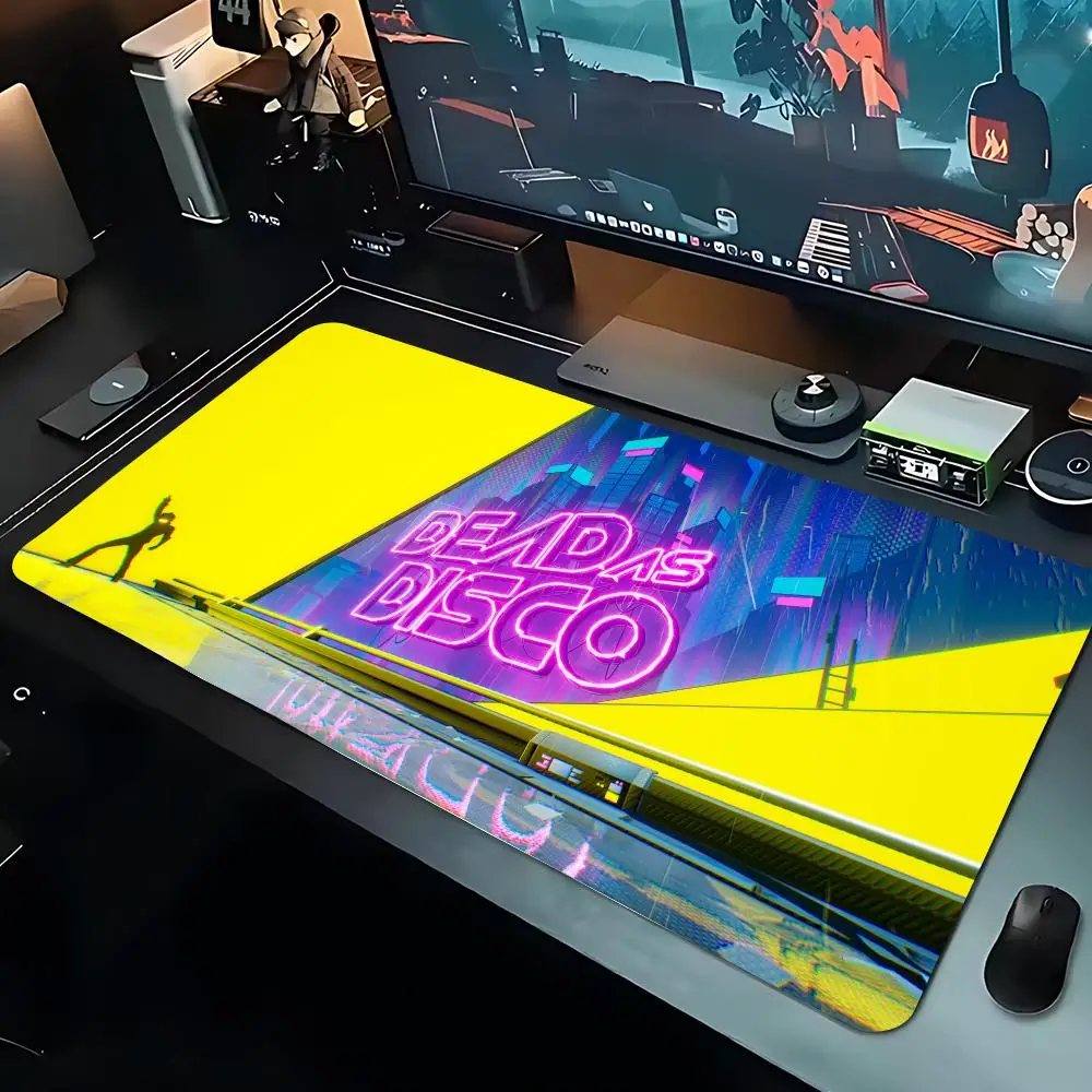 Dead As Disco Mouse Pad Large Playmat Gaming Customized Mat XXL Size Gamer Office Mousepad Logo Desk Mat