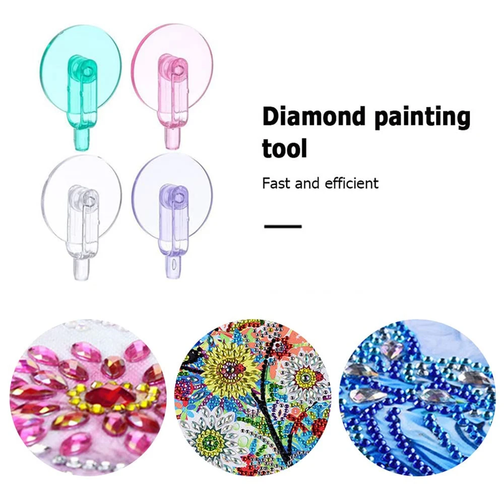 Diamond Painting Accessories Art Tool Embroidery Tacky Glue Clay Wax Trays Stitch Pen Tweezer Scroll Wheel Adhesive Tape DIY