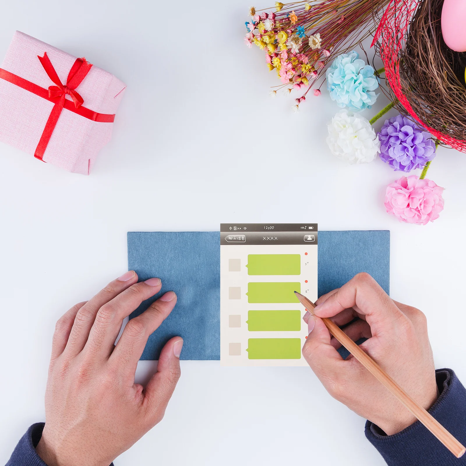 

24pcs Scratch-Off Message Cards Diy Stickers For Gender Reveal Wedding Invitation Pregnancy Announcement Party Games Silver Grey