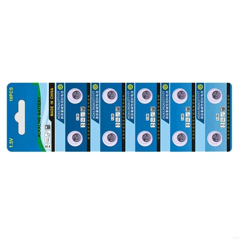 1xcb AG4/LR626/377/177 زر القلوية بطاريات خلية الخلية تسرب الحماية الطويلة الحياة