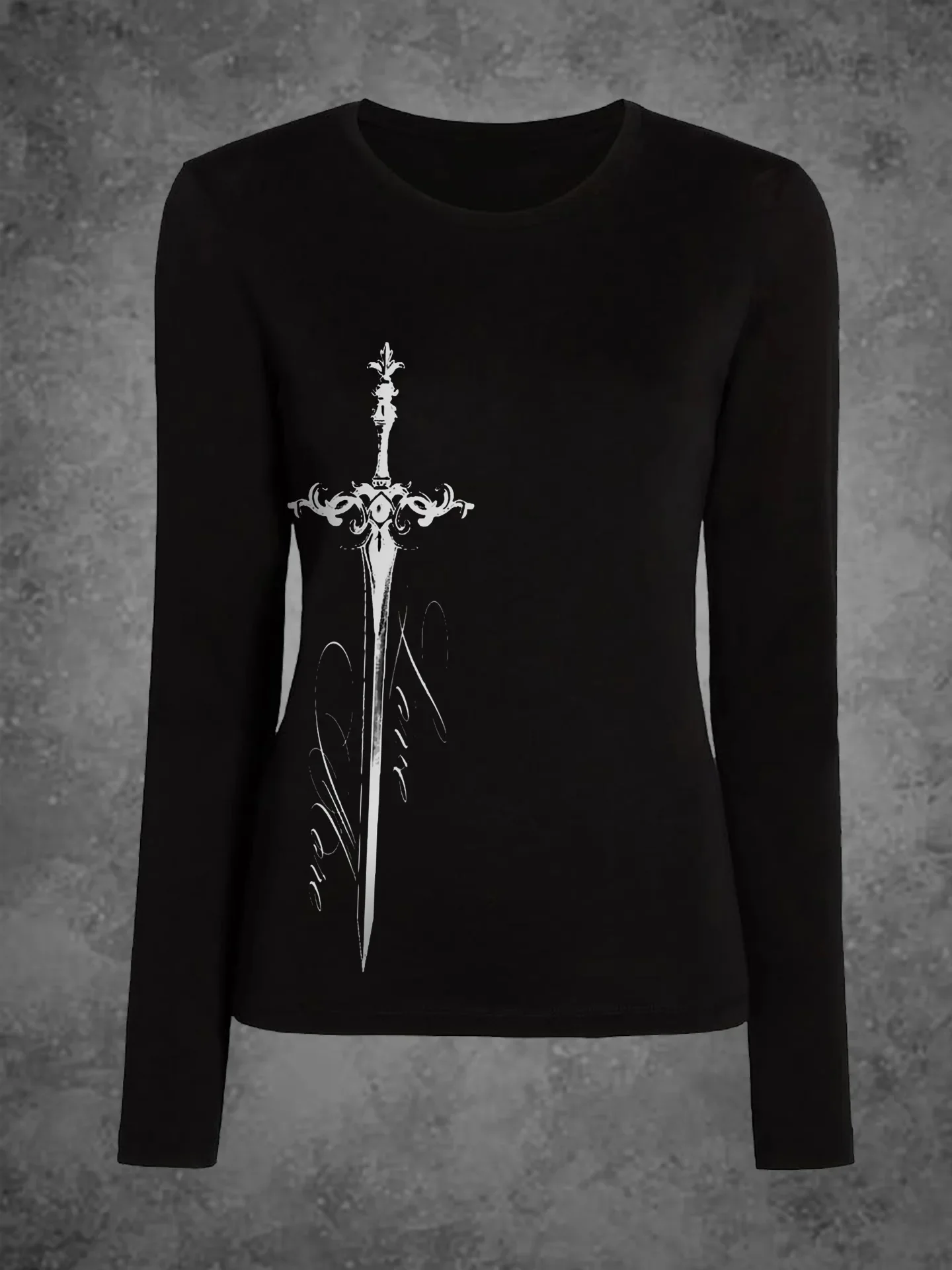 

Y2K Ретро стиль Harajuku эмоциональная сладкая и пряная облегающая женская повседневная футболка для девочек 2000-х годов с принтом букв и длинными рукавами