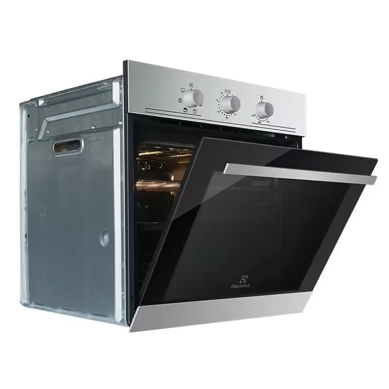 C 60L Built-in Electric Convection Oven Sensor / Baking Tray Single OEM Household Intelligence Oven Steamer Kitchen Machine