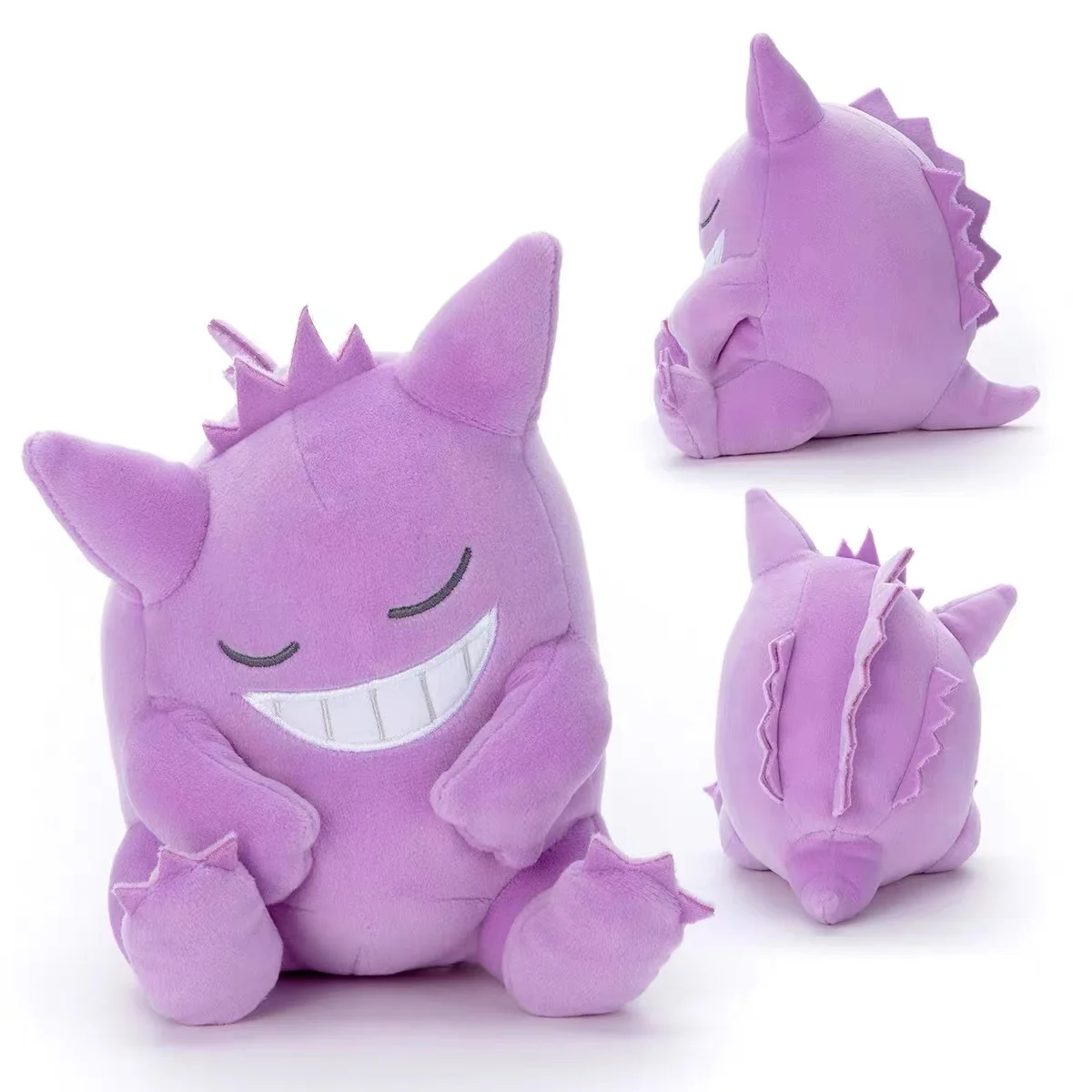 Gengar Plush Toys Pokemon Gengar Stuffed Doll 18cm Funny Anime Pikachu Plushies Deco Kawaii Hobbies Collection Xmas Gifts