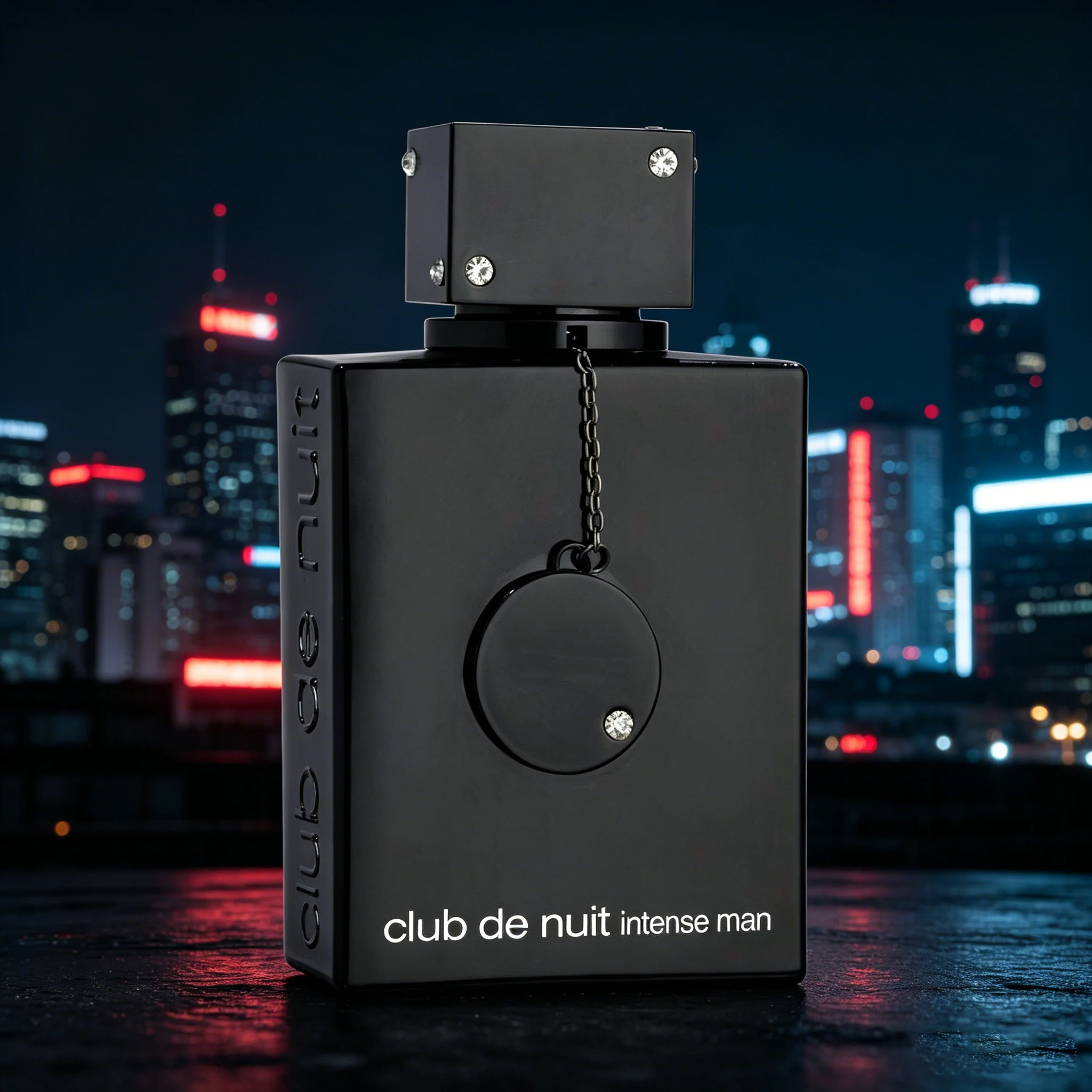Perfume Árabe Original Club De Nuit Intense Man EDT Masculino Novo na Caixa Preto 3.6 Fl Oz Perfume de Marca Luxuosa Perfume de Alta Qualidade