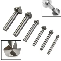 1pc 3 Flute 90 Degree Countersink Drill Bit Chamfer Cutter 6.3-20.5mm Chamfering Cutter Wood Metal Hole Drilling Milling Cutter