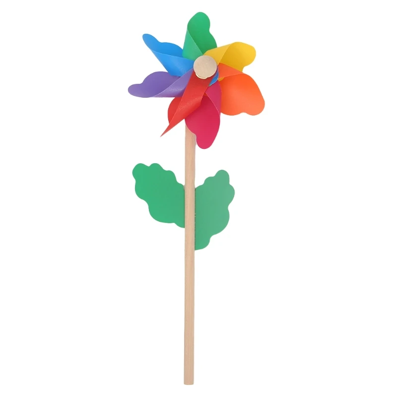 Windmill Wind Spinner Pinwheels Home Garden Yard Decoration Kids New