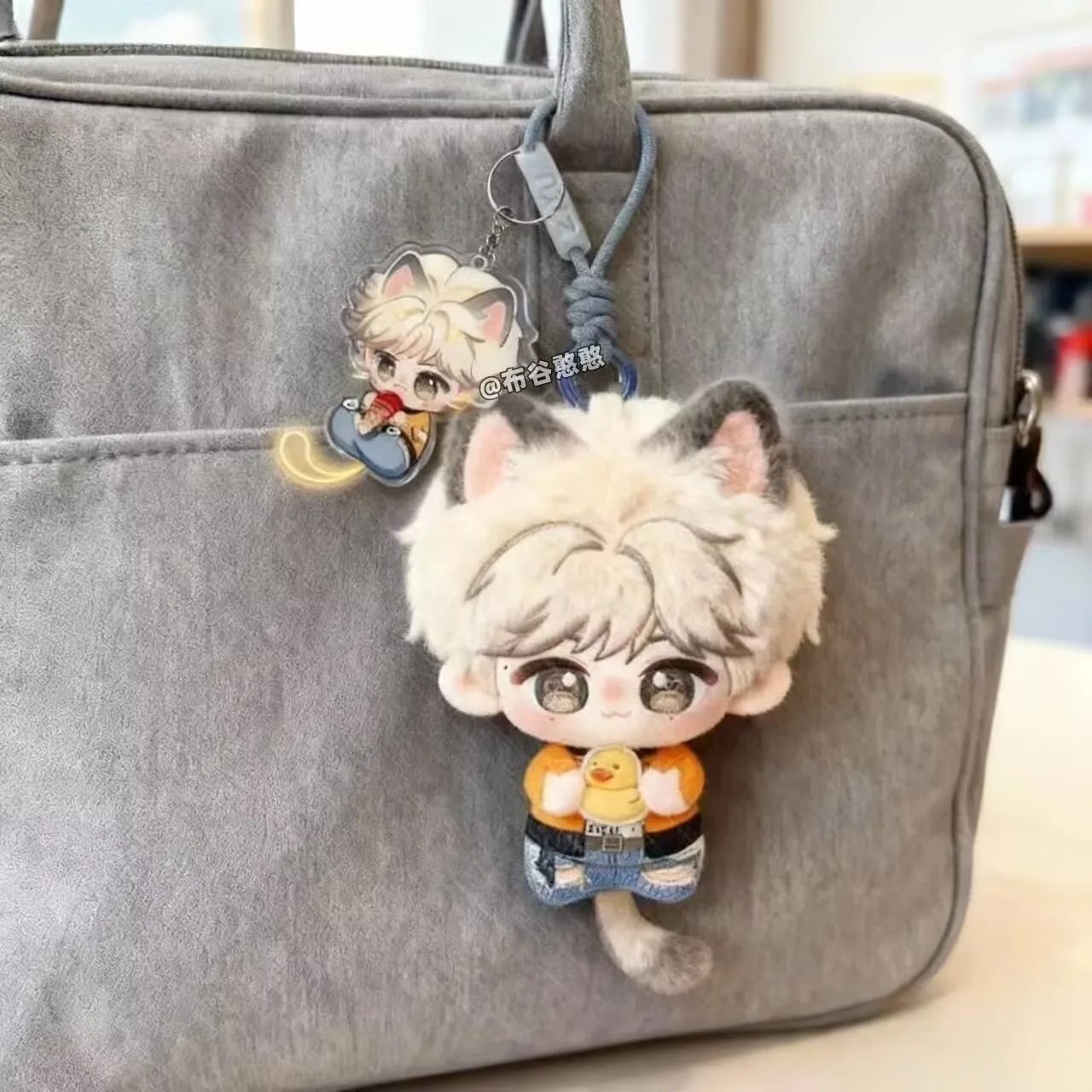 دمية قطنية أصلية أصلية من Ziyu مقاس 10 سم دمية قلادة أكريليك لطيفة للمشاهير مع مظهر عالي #5