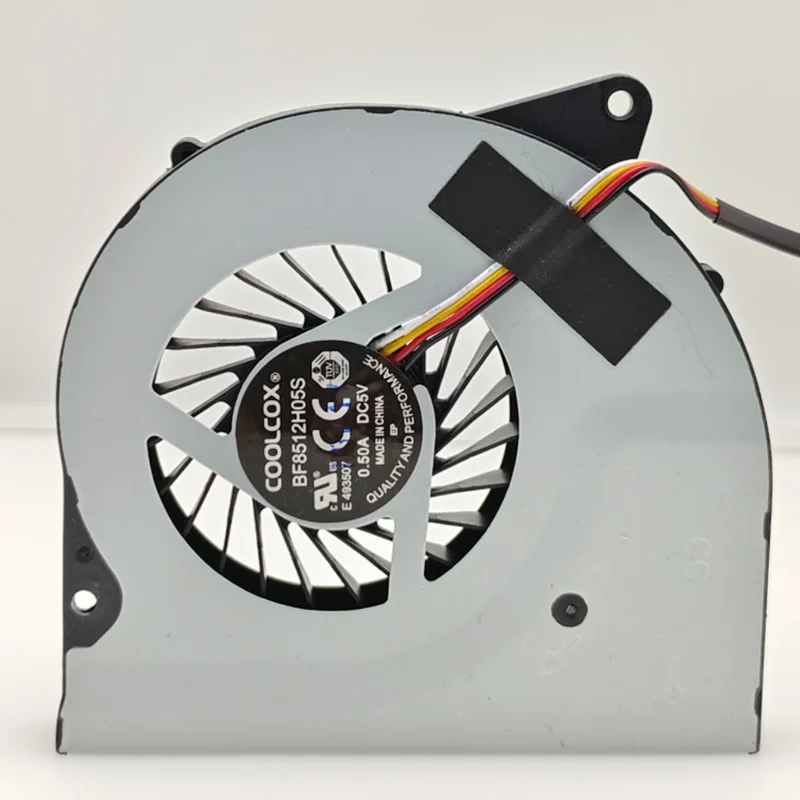 COOLCOX BF8512H05S 0.50A DC5V 4-Wire Cooling Fan