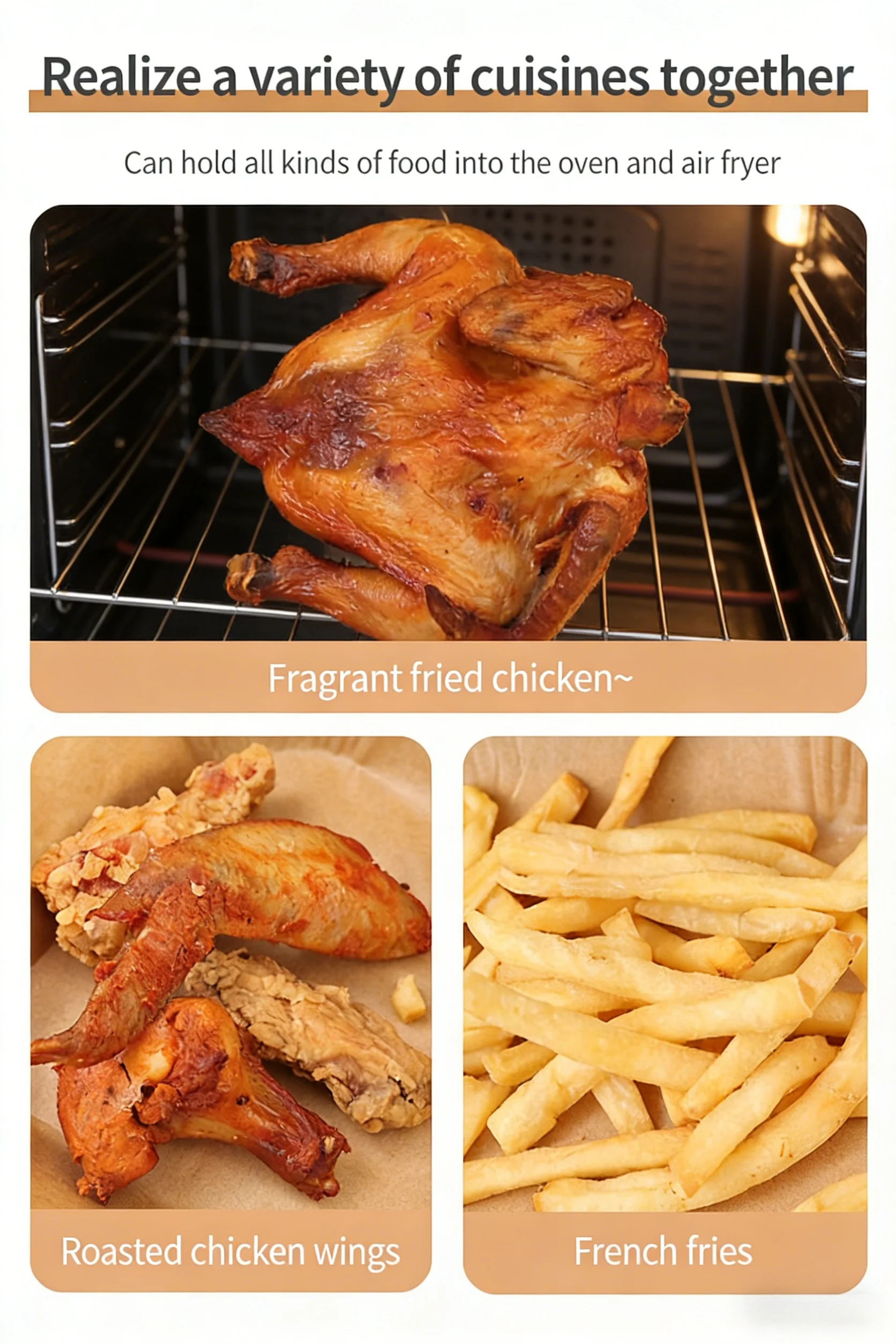 Alas Kertas Anti Lengket untuk - Air Fryer Accessories ulasan dan harga