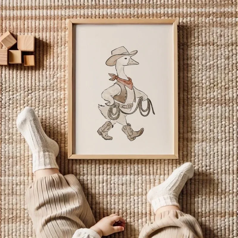 Boys Room Decor Vintage Car Poster T-Rex Dinosaur Sports Wall Art Transportation Print for Nursery Toddler Blue Big Boy Room