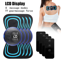 Electric Pulse Neck Massager Cervical Mini Massage Relax Cushion for Shoulder Leg Cervical Body Muscle Stimulator Relief Pain