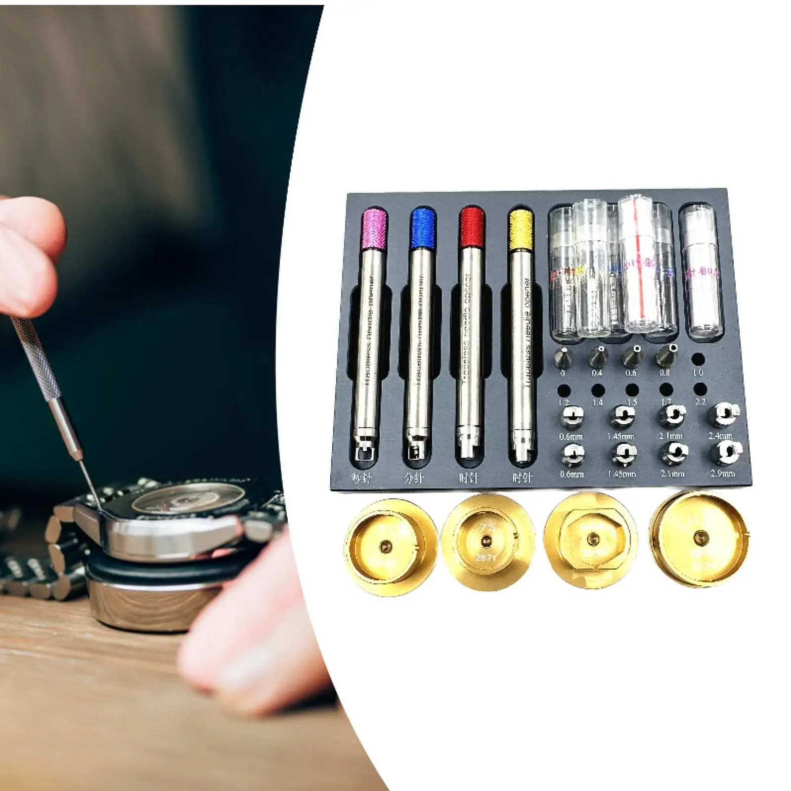 

48x Watch Repair Tools Adults Practical Removal and Installation Accessories