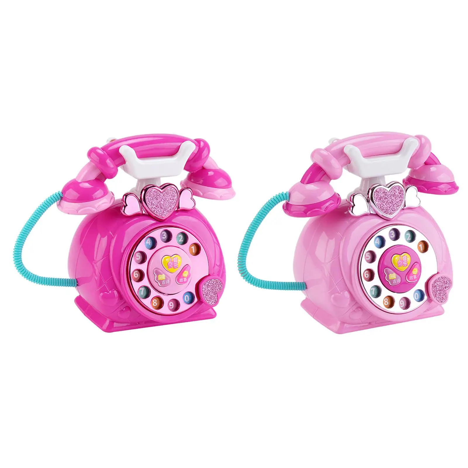 Telephone Toy Storytelling Machine Chinese English Bilingual for Children