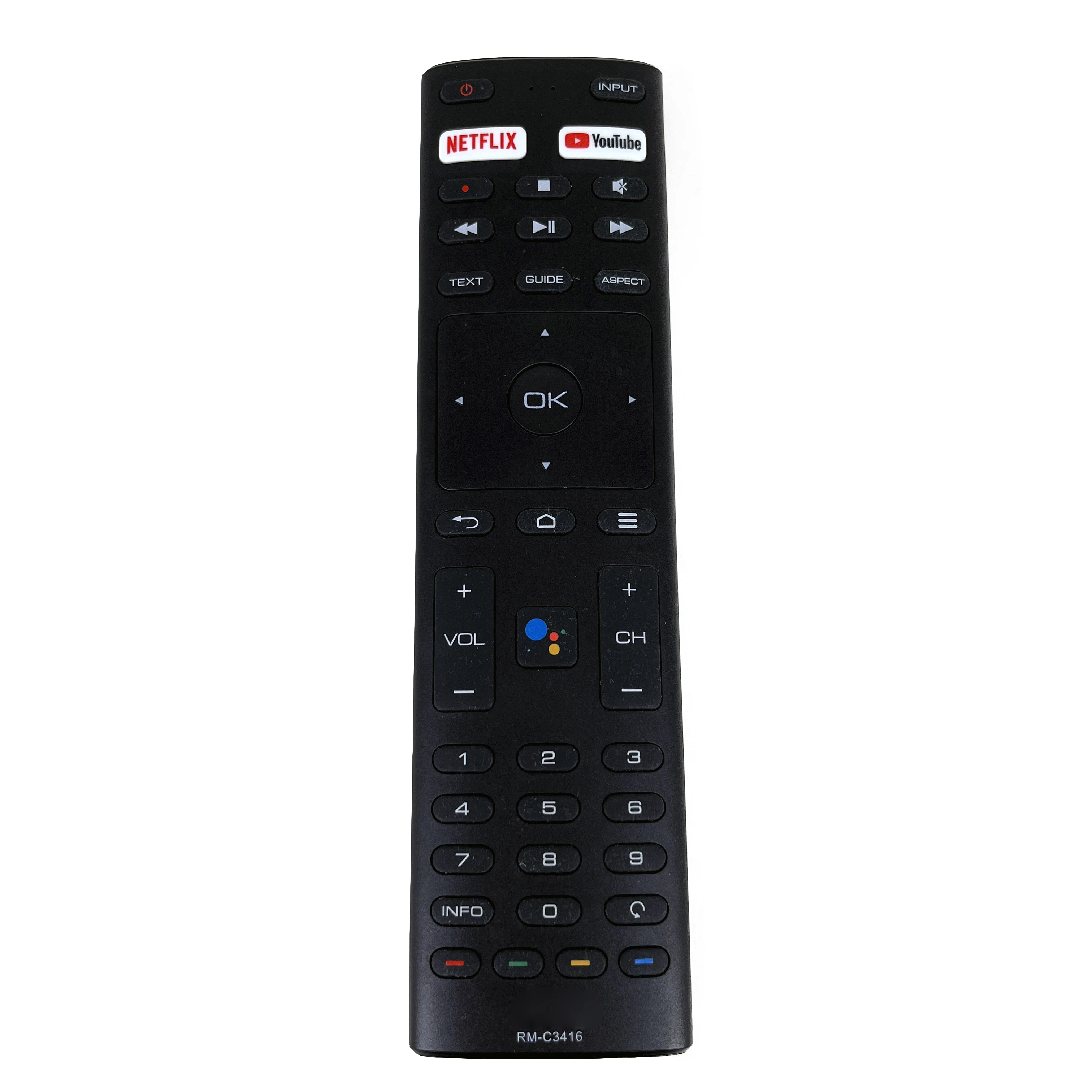 Used Original RM-C3416 RMC3416 For JVC TV Remote control LT65N7115AM LT75N7125A AV-H323115A AV-H587115A AV-H657115A LT-32N3115A