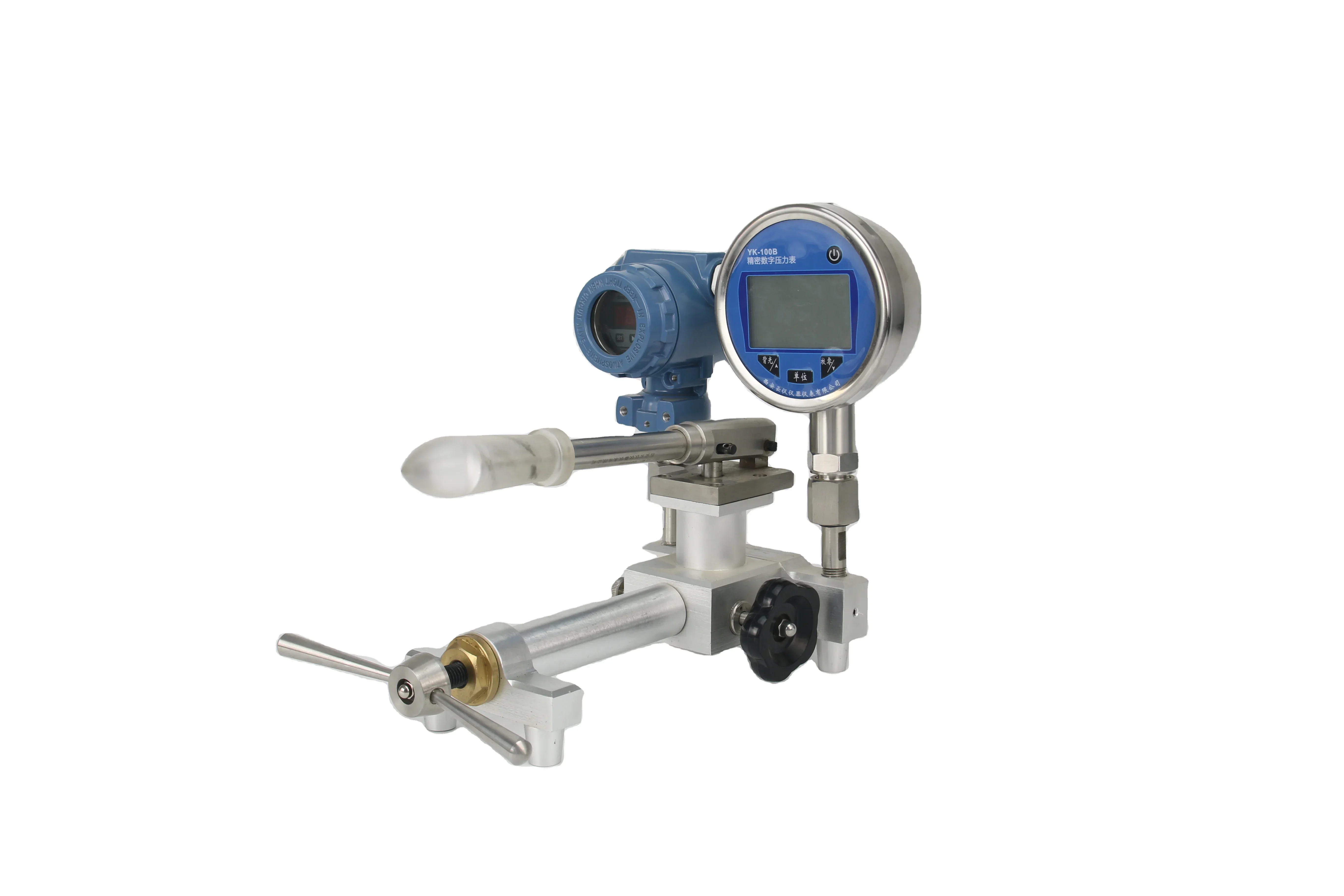 Pressure gauge calibrator Hydraulic pressure source of positive and negative pressure gauge calibrator