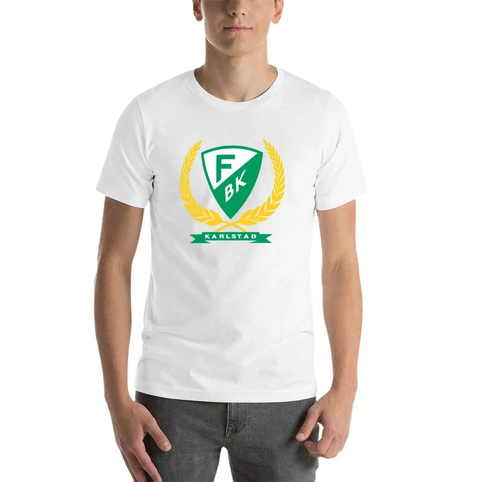 T-shirt Farjestad BK pour hommes, vêtements d'été essentiels, t-shirts décontractés et élégants