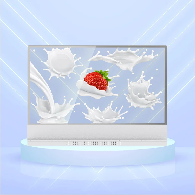 Large Transparent Advertising Equipment Indoor 55-inch Oled Transparent Screen Advertising Window Transparent Display for Hotels