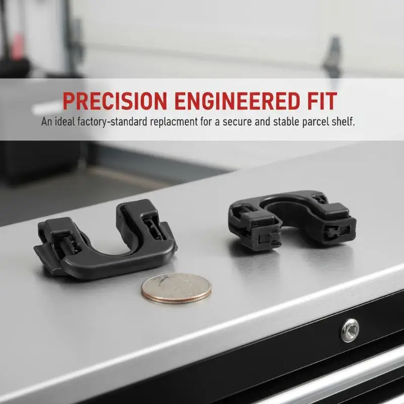 Car Retainer Clips 10Pcs Heavy Duty Trunk Partition Board Fastener Buckles for Auto Cover Bracket Mount