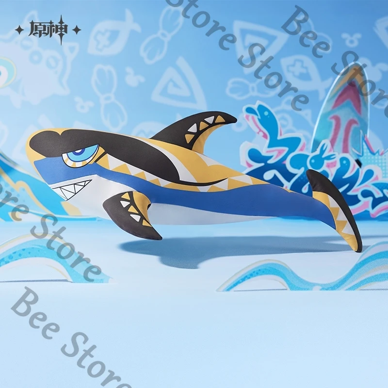 

「official Genuine 」Genshin Impact Mualani ambitus Shark Ice Silk 70cm handsome body pillow Collector's Edition Birthday gift