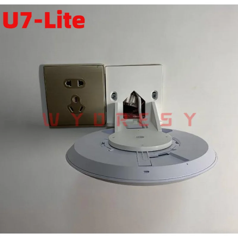 Wall Mount Bracket For Ubiquiti (U7-Lite) Adapt Standard 86mm Junction Box To Install Round Wireless Access Point For Home Wirel