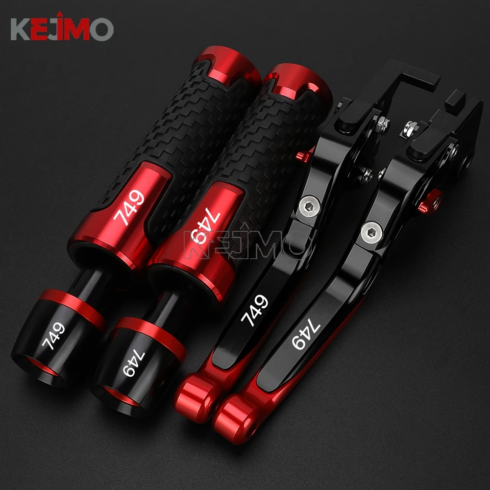 

Motorcycles Adjustable Brake Clutch Lever For Ducati 749/S/R 749 749S 749R 2003 2004 2005 2006 Handlebar Handle Bar Grips Parts